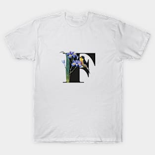 Botanical Alphabet F T-Shirt